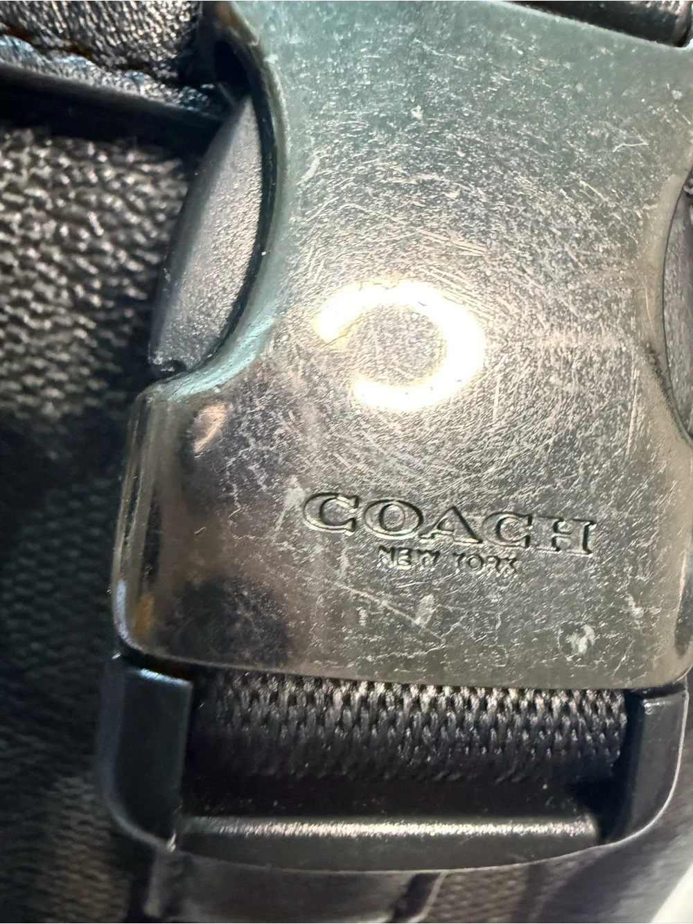 Coach Track Small Flap crossbody
